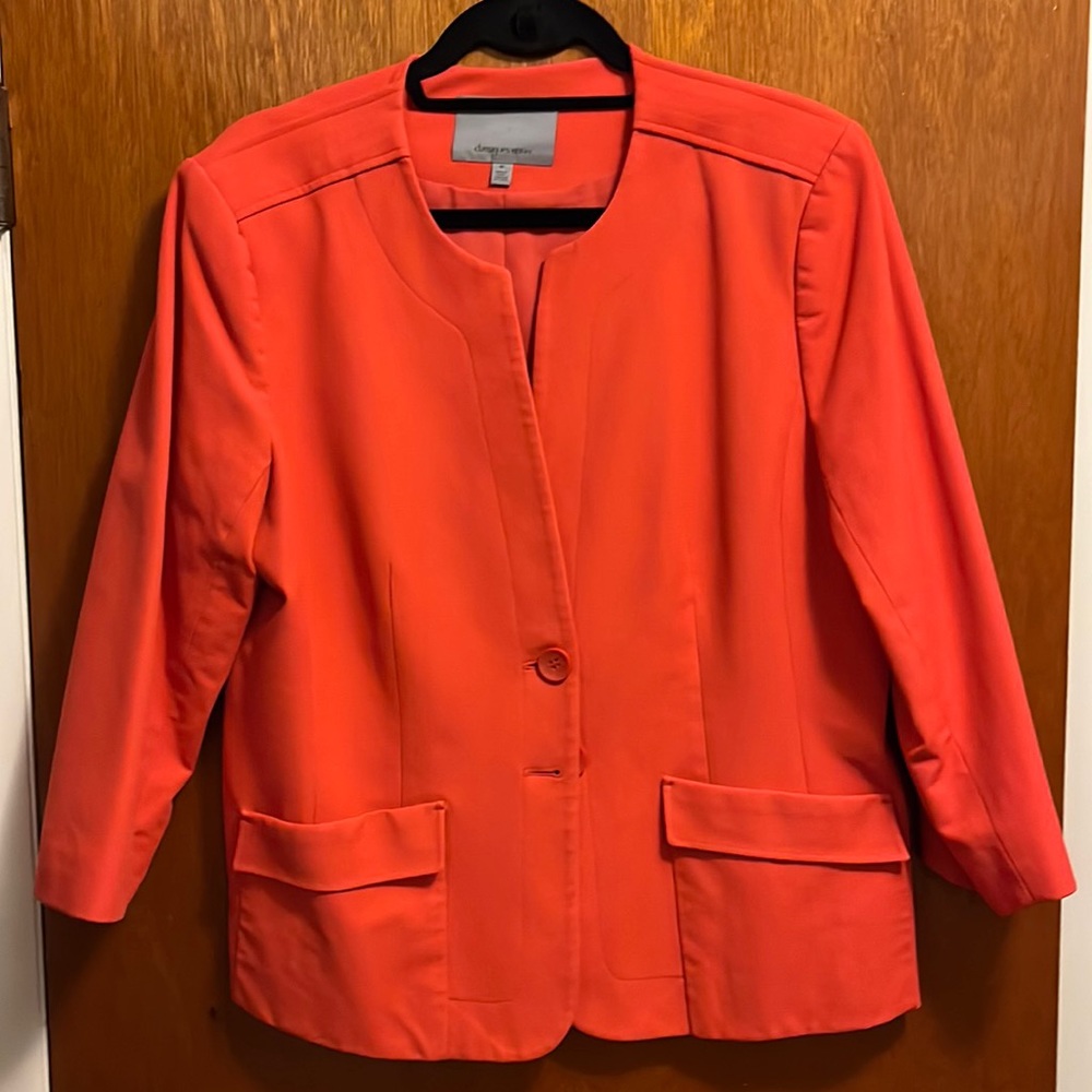 Orange Jacket Size 16